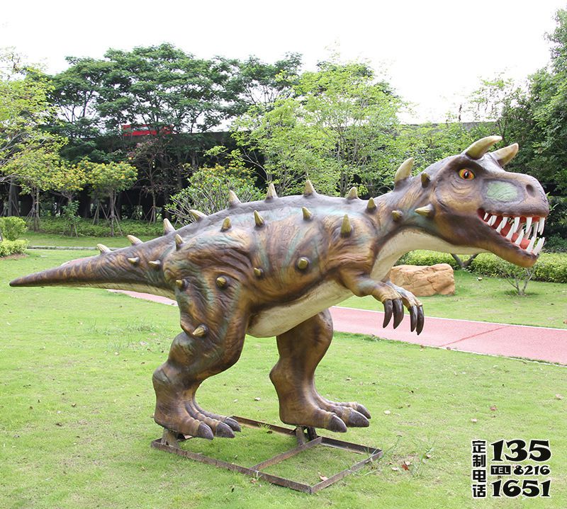 景區游樂場大型仿真玻璃鋼動物侏羅紀恐龍雕塑 景區游樂場大型仿真玻璃鋼動物侏羅紀恐龍雕塑