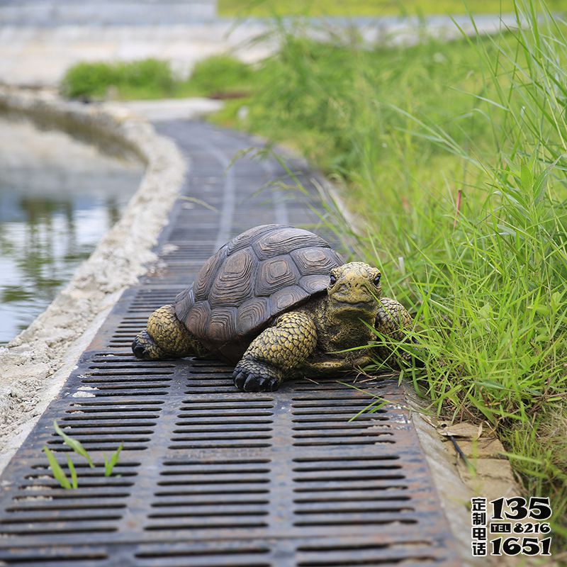 戶外花園玻璃鋼仿真動物烏龜雕塑 戶外花園玻璃鋼仿真動物烏龜雕塑