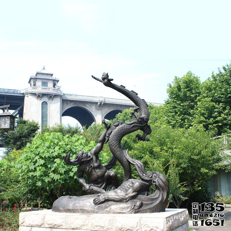 廣場(chǎng)花園擺放大禹治水玻璃鋼仿銅雕塑 廣場(chǎng)花園擺放大禹治水玻璃鋼仿銅雕塑